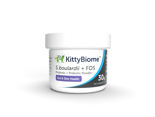 KittyBiome™ S. boulardii + FOS Powder